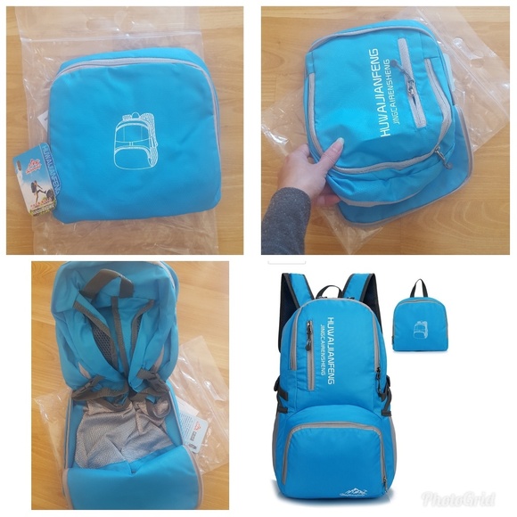FOLDABLE LIGHTWEIGHT DURABLE BACKPACK - Picture 1 of 4
